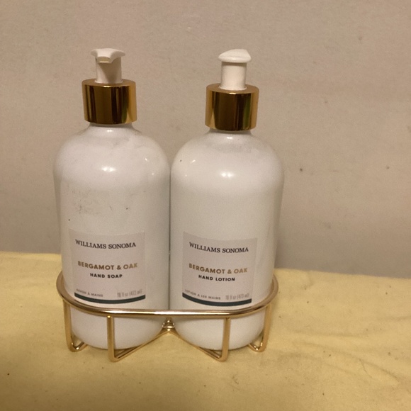 WILLIAMS SONOMA BERGAMOT & OAK 16ml HAND SOAP AND LOTION - Picture 1 of 8